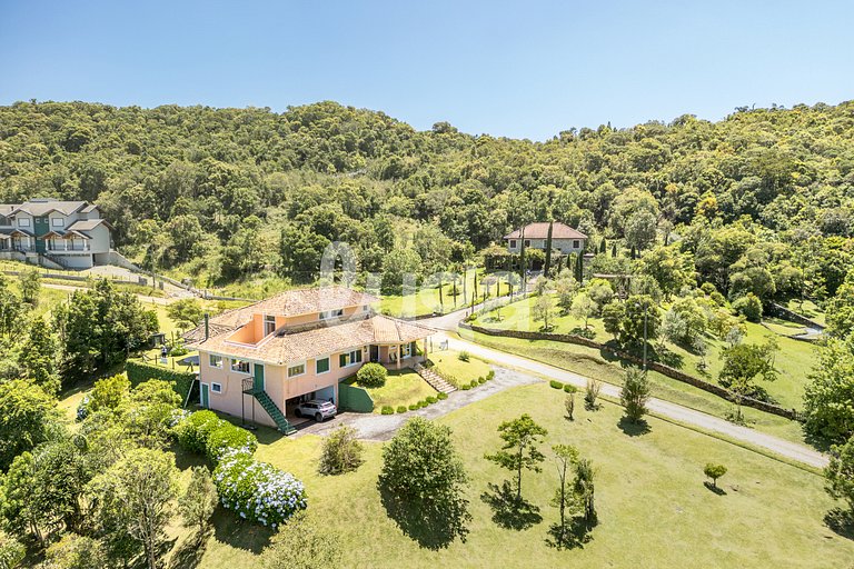 Chimenea y Naturaleza | Refugio Alpino