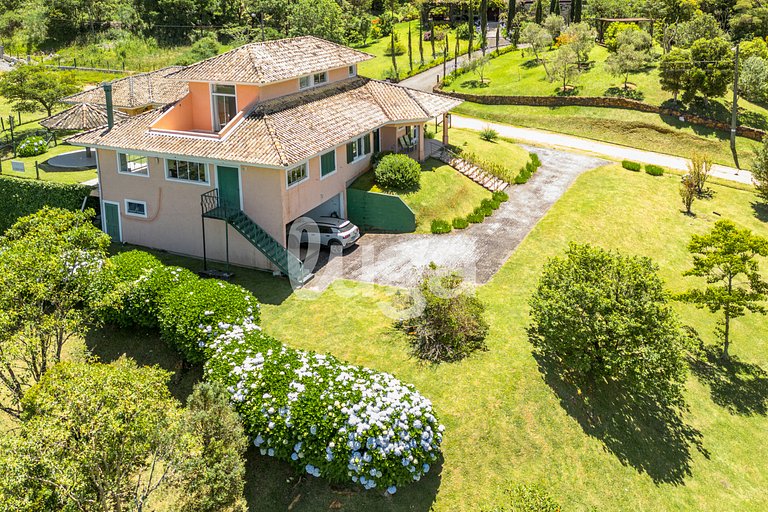 Chimenea y Naturaleza | Refugio Alpino