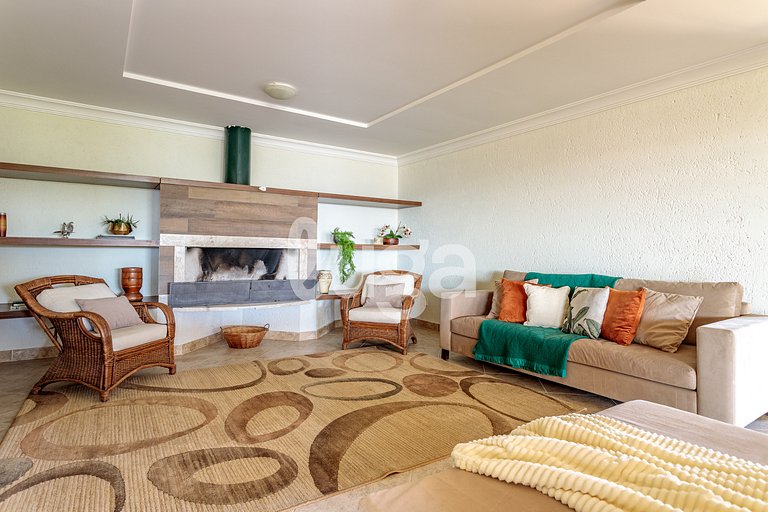 Fireplace & Nature | Alpine Refuge