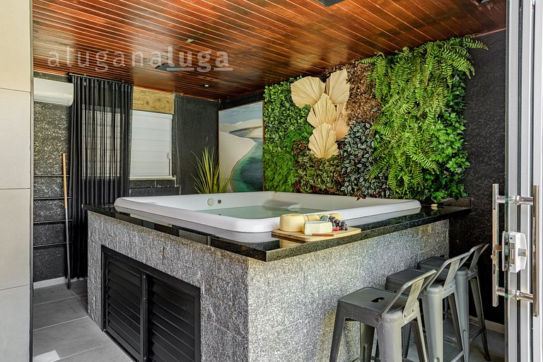 LUGA Casa de vacaciones con piscina y jacuzzi