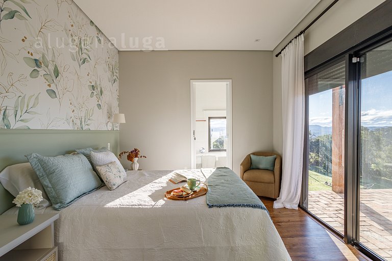 Paraíso Serrano Banheira com Vista