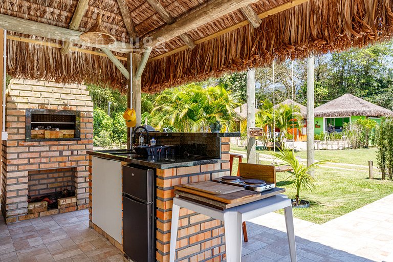 Cabana Tucano - Com piscina e área gourmet