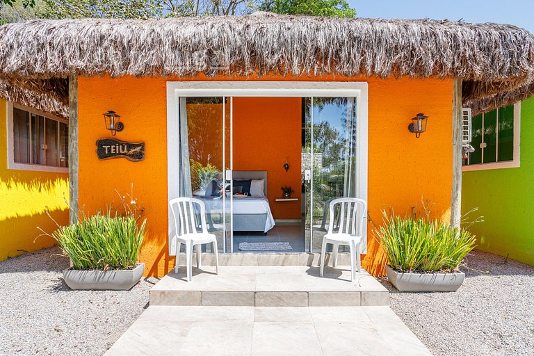 Cabane Teiú - Piscine Chauffée & Espace Gourmet