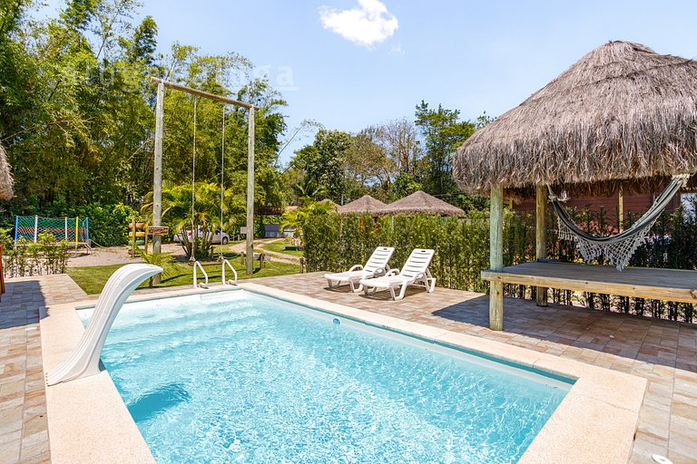 Cabaña Papagayo - Piscina Climatizada