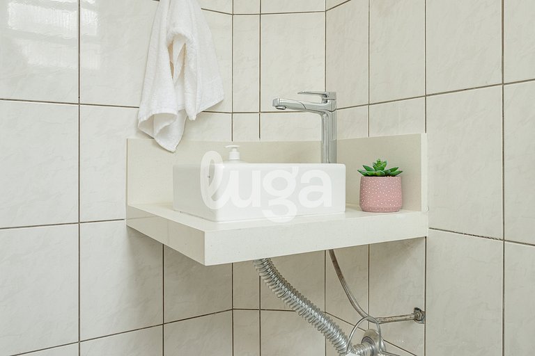 Centro Floripa: Apartamento Amplio y Completo