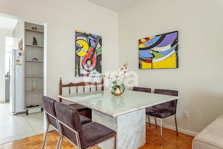 Centro Floripa: Apartamento Amplio y Completo