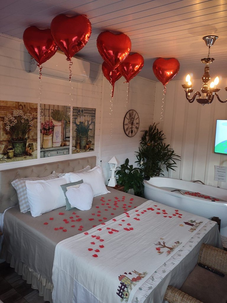 Cabaña Corazón: Romanticismo, Bañera y Naturaleza