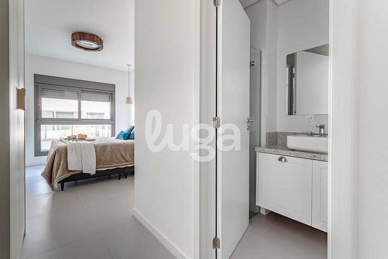 LUGA Apartamento Pé na Areia a 1 Min da Praia