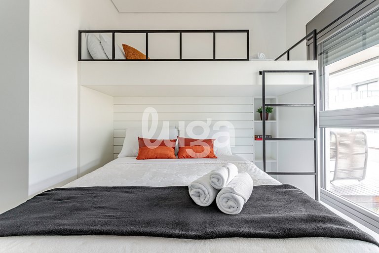 LUGA Apartamento Pé na Areia a 1 Min da Praia