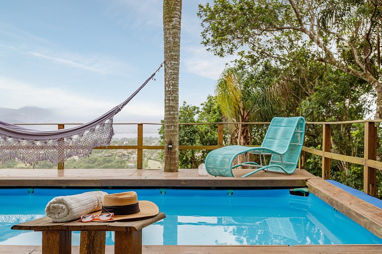 LUGA Cabana Romântica com Vista para o Mar