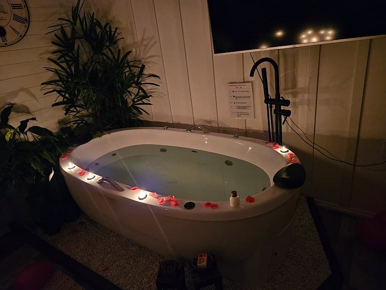 Cabane Cœur : Romantisme, Baignoire & Nature