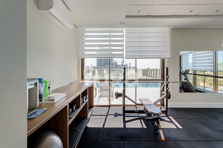 Jurerê Garden - Piscina y Confort