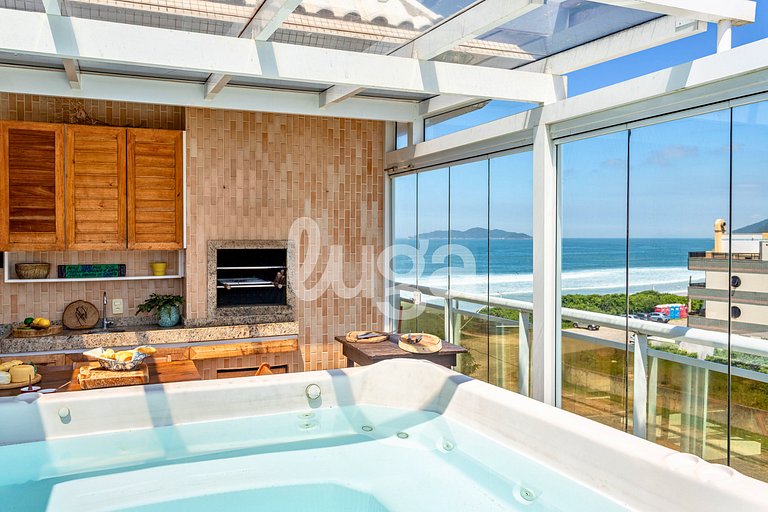 LUGA: Duplex Luxo | SPA Privativo c/ Vista Mar
