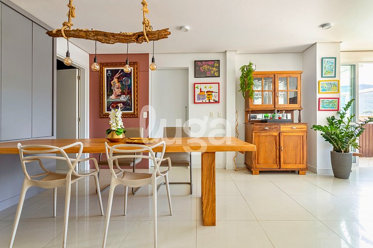 LUGA: Duplex Luxo | SPA Privativo c/ Vista Mar