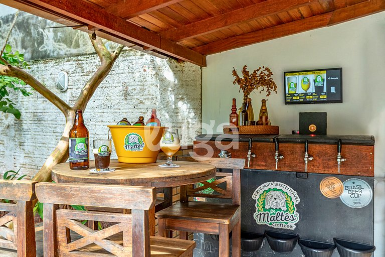 Refugio Cervejeiro: Suite 900m from Santinho Beach #1