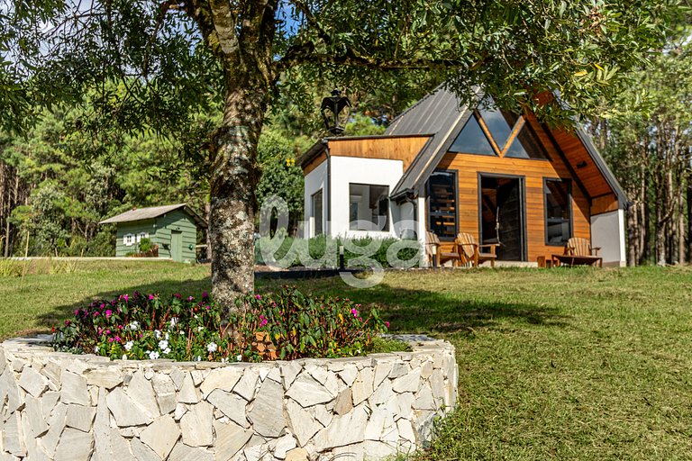 Retiro Da Nascente: Chalé, Sauna e Hidro na Serra