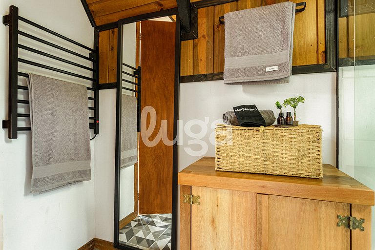 Retiro Da Nascente: Cabaña, sauna e hidromasaje en la sierra