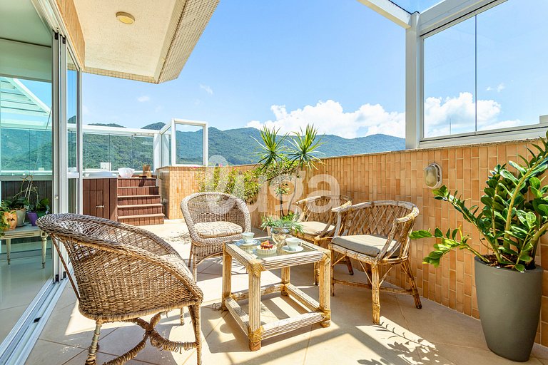 Exclusivo | Cobertura con spa y vista panorámica