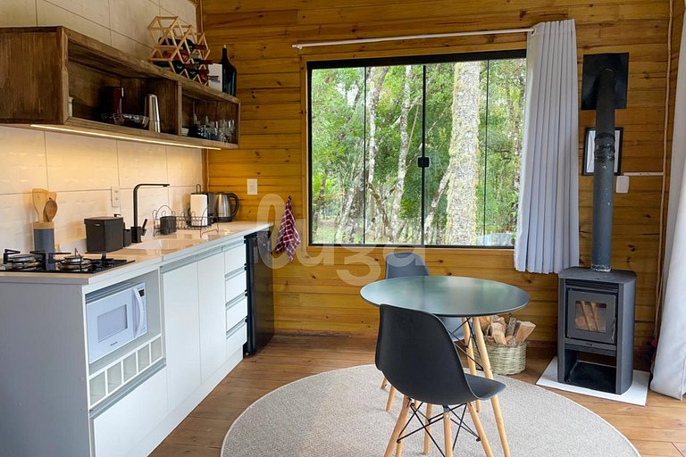 LUGA Aîtataka Cabaña con vista e hidromasaje