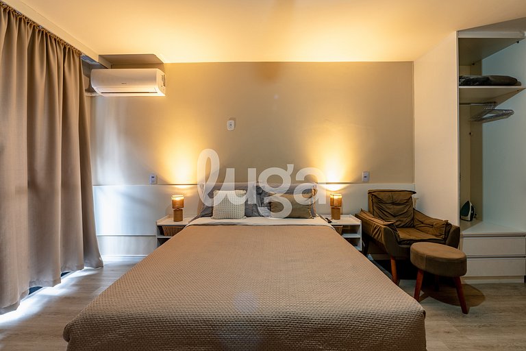 LUGA Studio práctico en el corazón de Liberdade