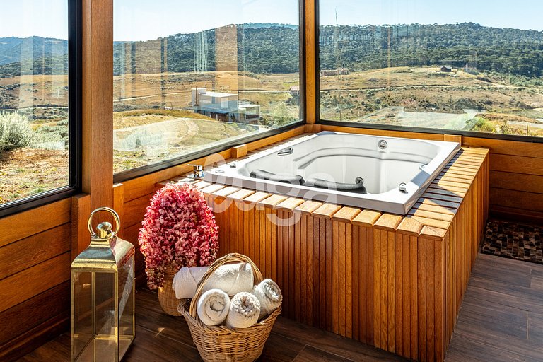 LUGA Altos da Serra Casa con vista y bañera