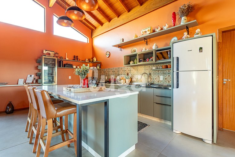 Maison Altos da Serra avec vue et baignoire à louer