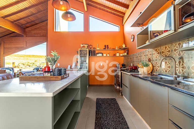 LUGA Altos da Serra Casa con vista y bañera