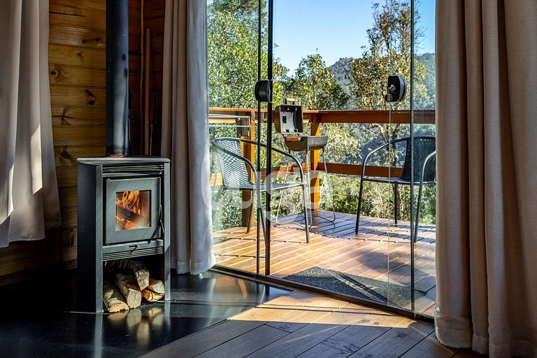 LUGA Aîtataka Cabane avec vue et baignoire à hydromassage