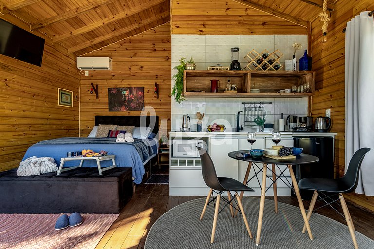 LUGA Aîtataka Cabaña con vista e hidromasaje