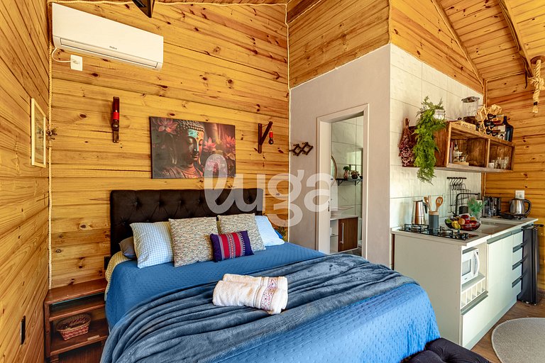LUGA Aîtataka Cabaña con vista e hidromasaje