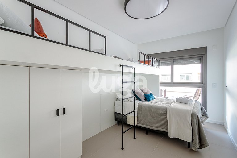 LUGA Apartamento Pé na Areia a 1 Min da Praia