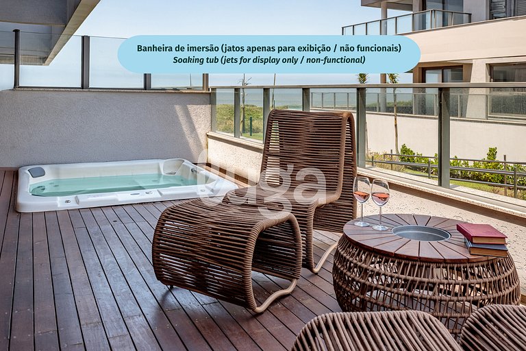 LUGA Apartamento Pé na Areia a 1 Min da Praia