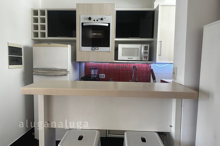 Strategic and Functional Apartment in Downtown SP