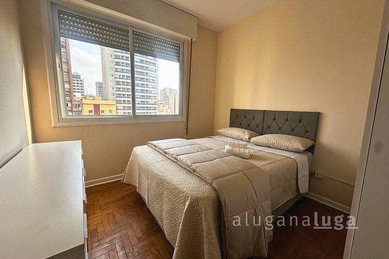 Appartement stratégique et fonctionnel au centre de São Paul