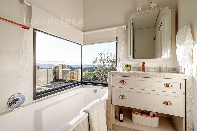 Paradis de Montagne avec Baignoire Spa
