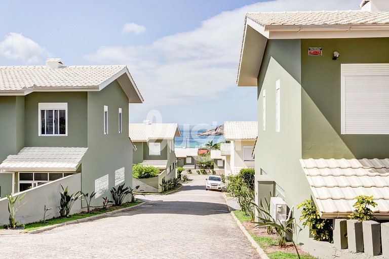Casa de playa con vista al mar