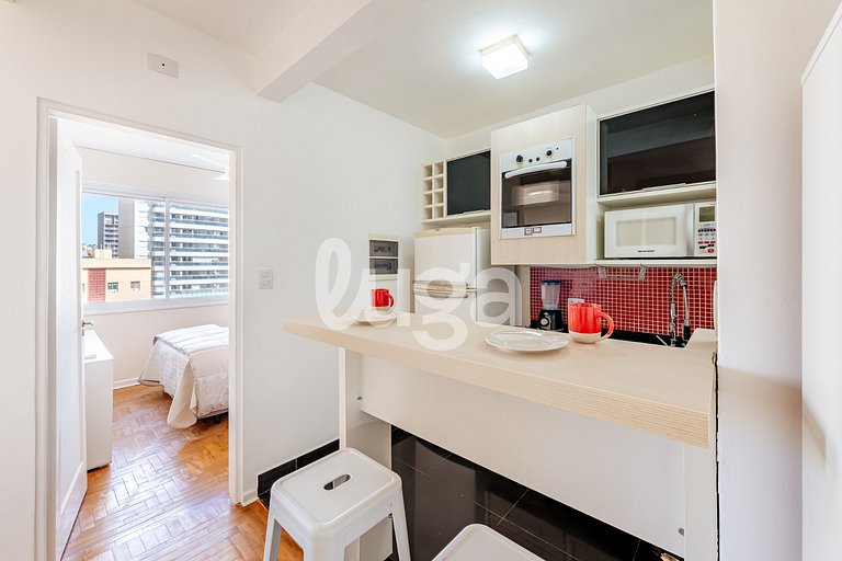 Centro de São Paulo Apartamento Estratégico y Funcional