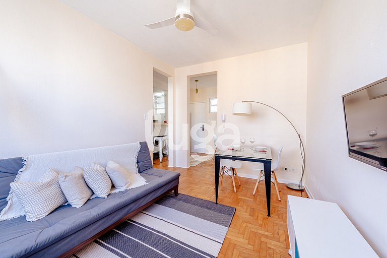 Strategic and Functional Apartment in Downtown SP