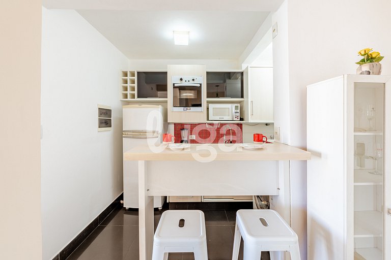 Strategic and Functional Apartment in Downtown SP