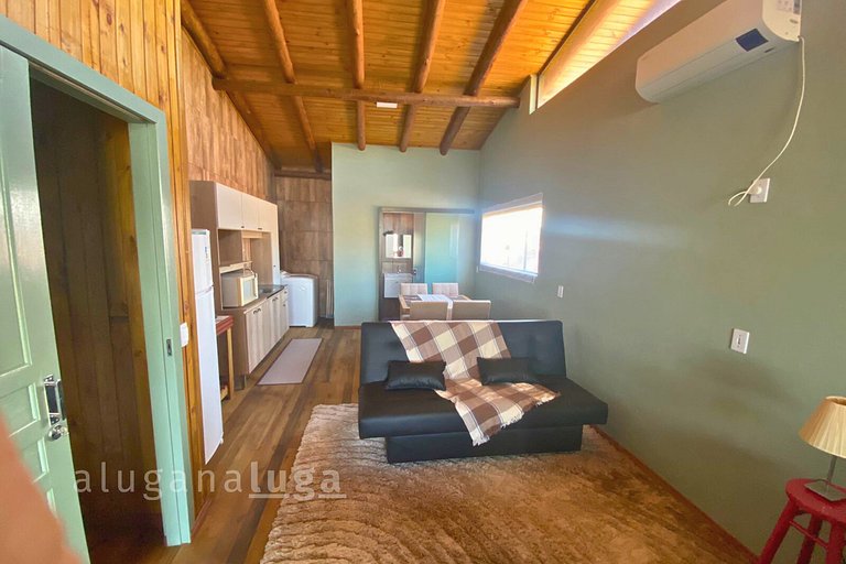 LUGA: Loft with Sea View in Jaguaruna fully equipped space
