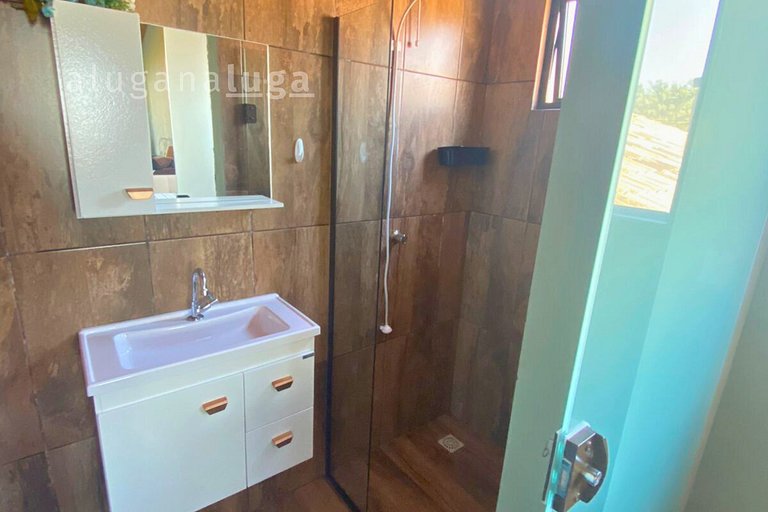 LUGA : Loft avec vue sur la mer à Jaguaruna espace complet