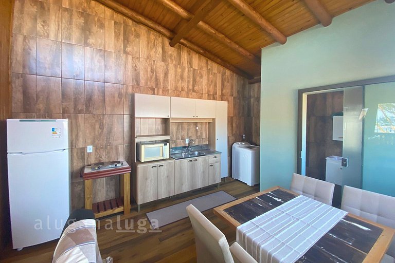LUGA: Loft Vista Mar em Jaguaruna  espaço completo