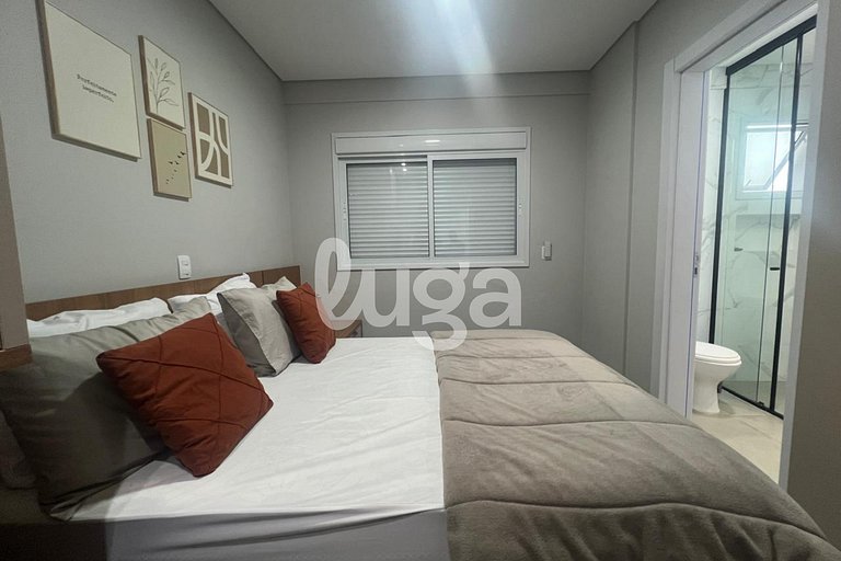 LUGA: Apto Aconchegante em Floripa c/2 Suítes