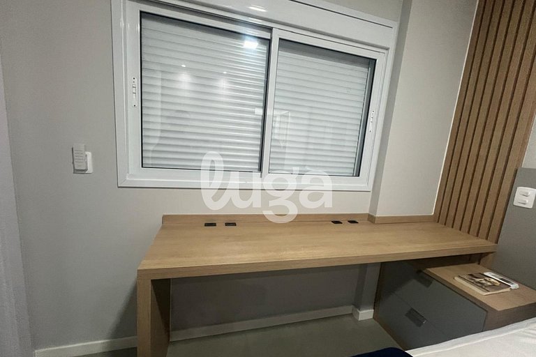 Apê c/ piscina Ingleses| 2 Suítes 300m do mar