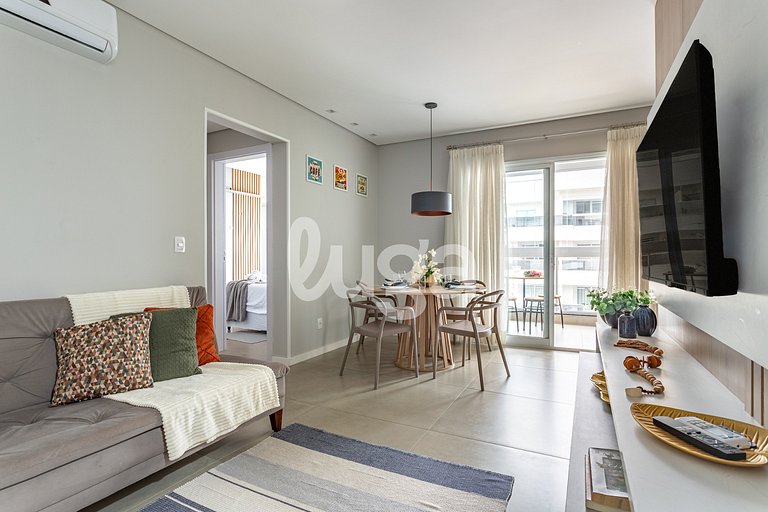 Apartamento con piscina en Ingleses | 2 suites a 300 metros