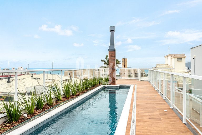 Appartement avec piscine Ingleses 2 suites à 300 m de la mer