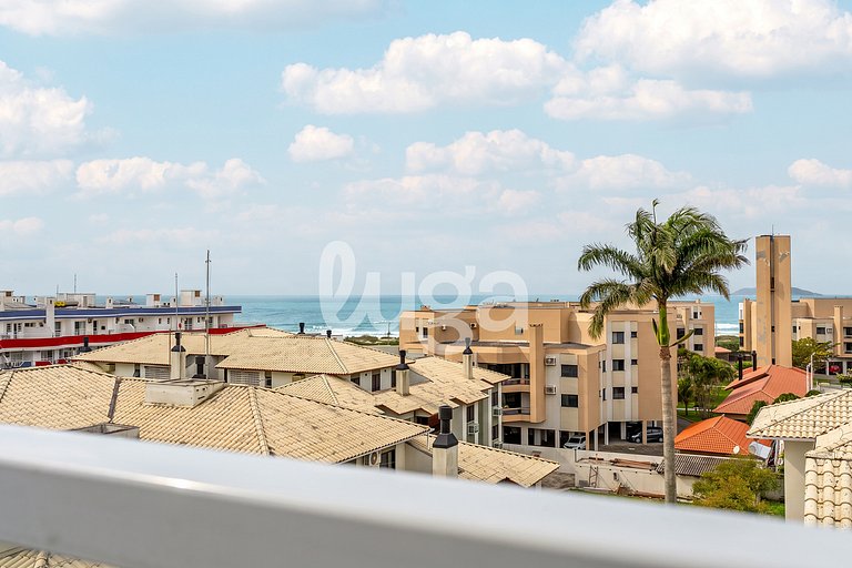 Apê c/ piscina Ingleses| 2 Suítes 300m do mar