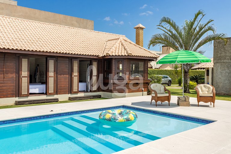 Alquilo casa con piscina a 900 metros de la playa