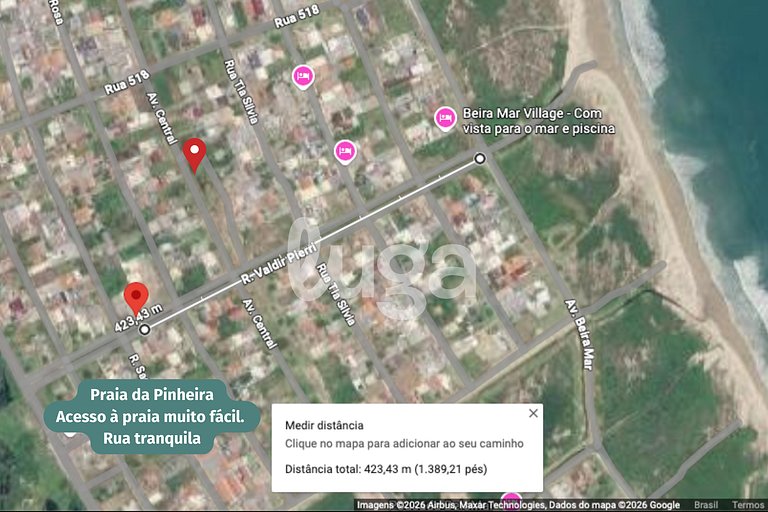 LUGA: Casa c/piscina e churrasqueira