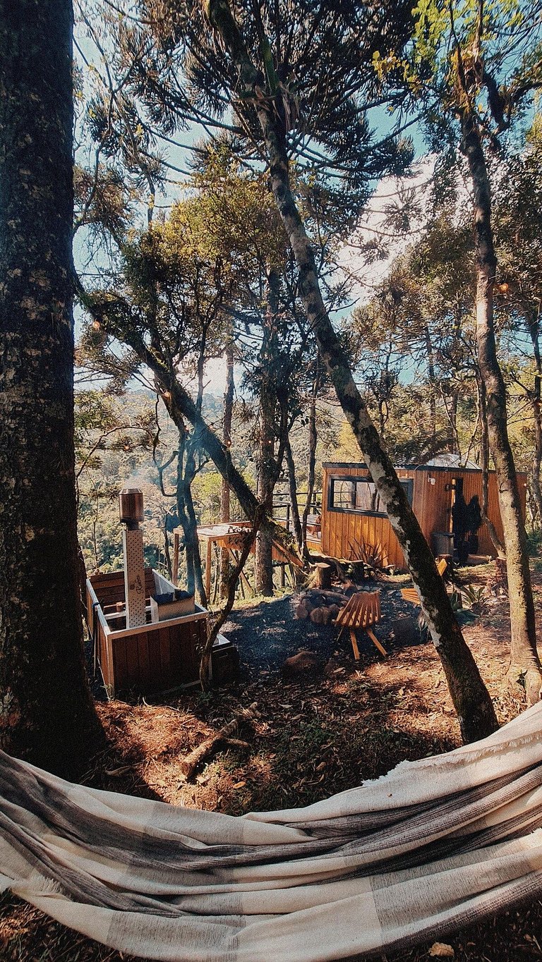 LUGA Bolha Araucária com Vista do Vale Urubici